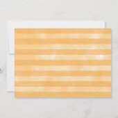 You Are My Sunshine turing ONE 1st Birthdayパーティー 招待状 (裏面)