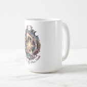 You Are My True North Celestial Compass T-Shirt コーヒーマグカップ (正面右)