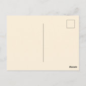 You Are My Valentine Custom Photo & Text Card ポストカード (裏面)