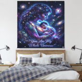 You Are My Whole Universe -Canvasprint キャンバスプリント (インサイチュ (寝室))