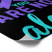 You Are Not Alone  ポスター (角)