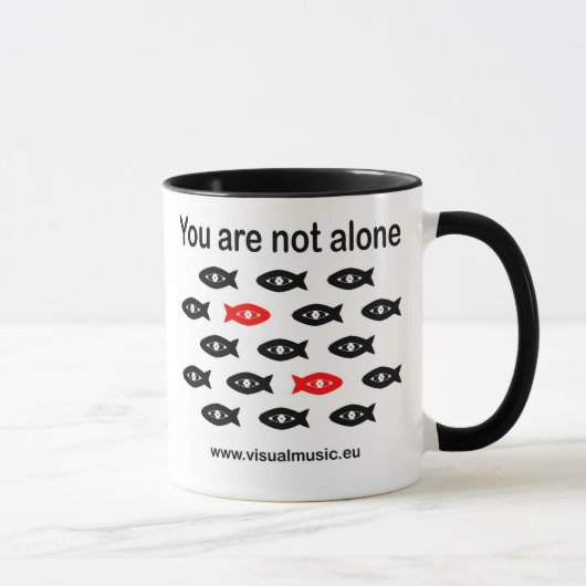 You are not alone マグカップ (右)