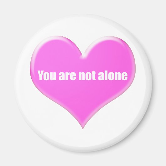 You are not alone. マグネット (正面)