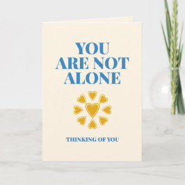 You Are Not Alone Heart Connection カード
