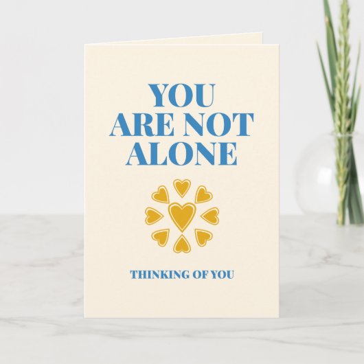 You Are Not Alone Heart Connection カード (正面)