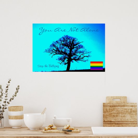 You are not Alone/LGBT ポスター (キッチン)