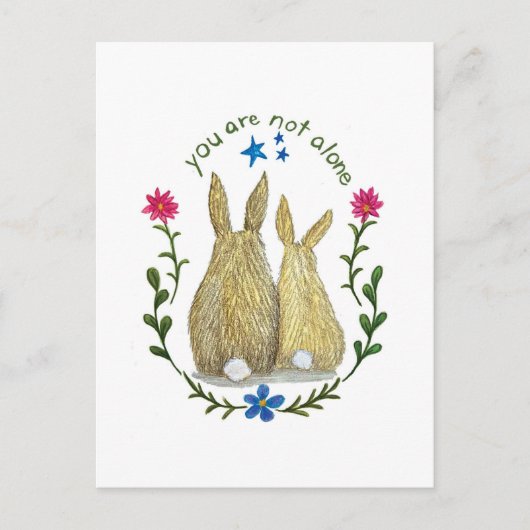 You Are Not Alone Postcard シーズンポストカード (正面)