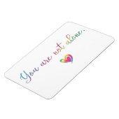 You Are Not Alone/Safety Pin マグネット (左側)