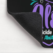 You Are Not Alone Suicide Prevention Awareness Pre マウスパッド (コーナー)