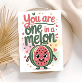 you are one in a melon birthday カード