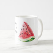 You Are One In A Melon Watermelon コーヒーマグカップ (正面右)