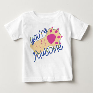 You Are Pawsome: Tiny Tail-Wagger Edition ベビーTシャツ