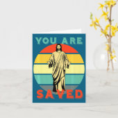 You Are Saved Spread The Good News Of Jesus 1 _1 カード (黄色い花)