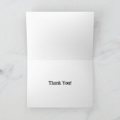 You Are Sew Beautiful sewing machine gratitude  サンキューカード (内部)