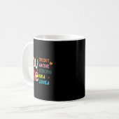 You Are Smart Brave Strong Kind Loved Motivation T コーヒーマグカップ (正面左)