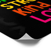 You Are Smart Brave Strong Kind Loved Motivation T ポスター (角)