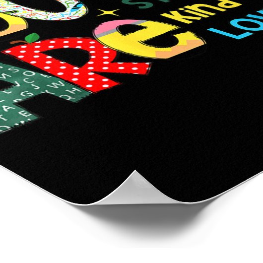 You Are Smart Brave Strong Kind Loved Motivation T ポスター (角)