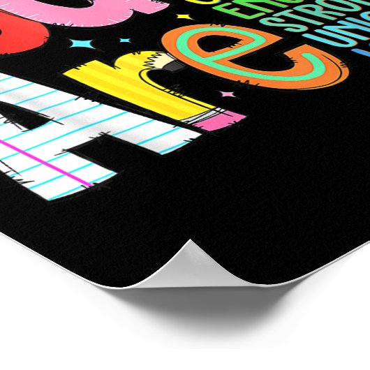 You Are Smart Brave Strong Kind Loved Motivation T ポスター (角)