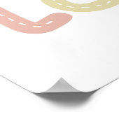 You are so loved Rainbow Baby Nursery  ポスター (角)