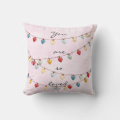You Are So Loved Throw Pillow クッション (正面)
