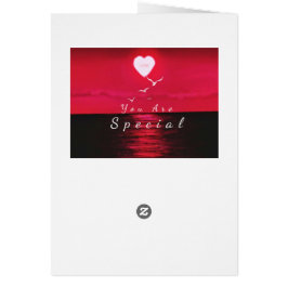 You are Special Card Sunset Love -文字名を追加
