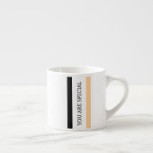 You Are Special Minimal Quote Mug エスプレッソカップ (右)