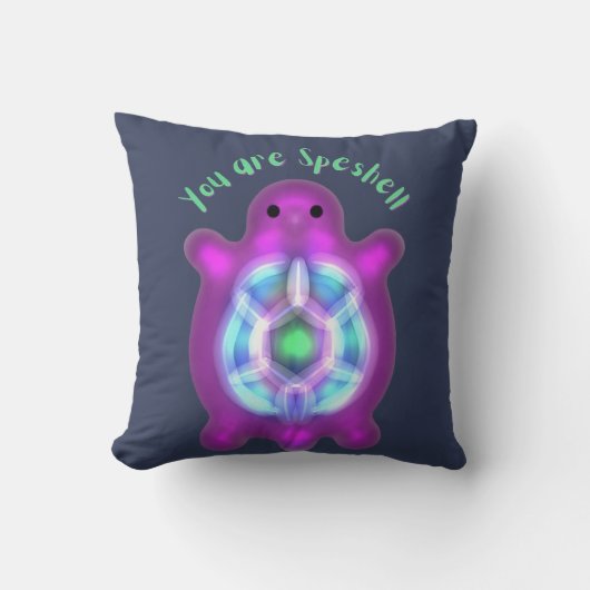 You Are Speshell Turtle Personalized Gift クッション (正面)