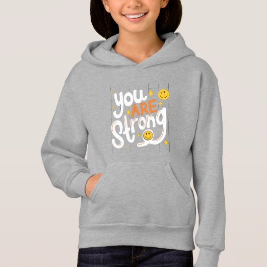 You Are Strong Baby Hoodie (正面)