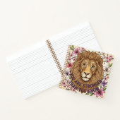 You Are Strong Lion Spiral Notebook ノートブック (内部)