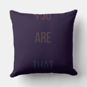 You Are That — 90s Maximalist Throw Pillow Retro クッション (裏面)
