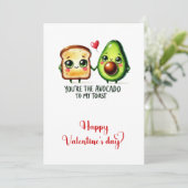 You are the avocado to my toast funny fruits シーズンカード (スタンド正面)