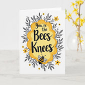 You Are The Bees Knees Card カード (黄色い花)