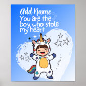 You are the Boy who stole my heart Autism poster ポスター (正面)