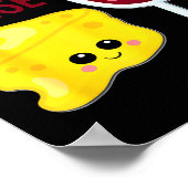 You Are The Cheese To My Wine Friend Valentine's D ポスター (角)