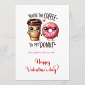 You are the coffee to my donut I love you シーズンカード (正面)