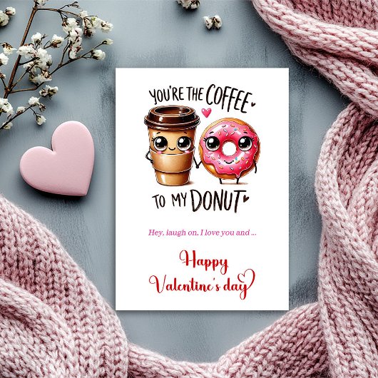 You are the coffee to my donut I love you シーズンカード