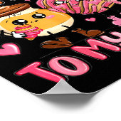 You Are The Concha To My Cafecito Funny Mexican Va ポスター (角)