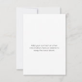 You are the Heart of my Business Thank You Card サンキューカード (裏面)