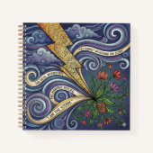 You Are The Storm Personalized Spiral Notebook ノートブック (正面)