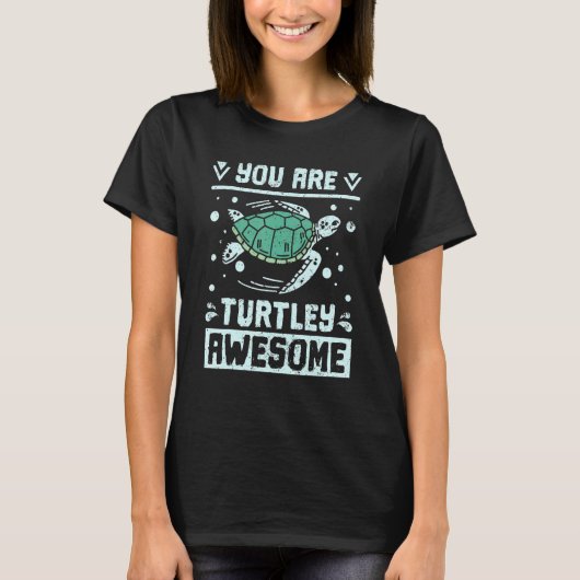 You are turtley awesome tシャツ (正面)