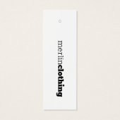 You Are What You衣服 – ロゴウェアつるラベル (裏面)