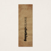 You Are What You衣服 – ロゴウェアつるラベル (裏面)