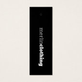 You Are What You衣服 – ロゴウェアつるラベル (裏面)