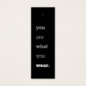 You Are What You衣服 – ロゴウェアつるラベル (正面)