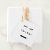 You Are What You衣服 – ロゴウェアつるラベル フェイバータグ (インサイチュ)