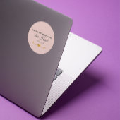 You Are Wonderfully Made Christian Sticker  ラウンドシール