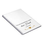 You Are Wonderfully Made – Psalm 139:14 Notebook ノートブック (右側)