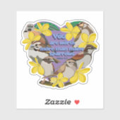 You are worth more than many sparrows シール (シート)