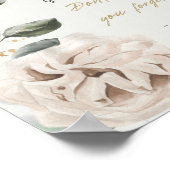 You are worthy love and respect quote poster ポスター (角)