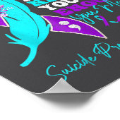 You Are Worthy Loved Needed Enough Suicide Prevent ポスター (角)